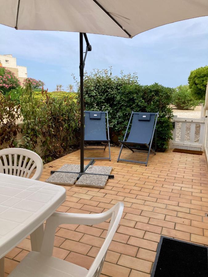 Le Grand Large 3 Pieces En Rez De Jardin, Avec Terrasse Et Acces Direct A La Plage A Pied Le Barcarès Buitenkant foto